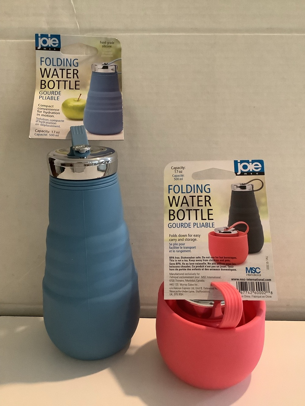 Joie Folding Silicone Water Bottle